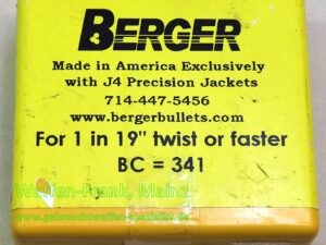 Berger Bullets USA Büchsengeschosse .30
