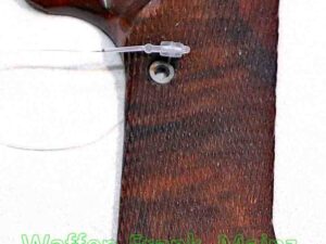 High Standard - USA Holzgriffschale m. Daumenaufl