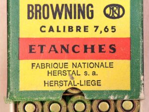 FN  Fabrique Nationale Lüttich Pistolenpatronen 7,65mmBrowning/.32ACP