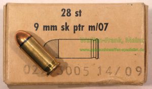 Pistolenpatronen 9 mm lang/long/Browning