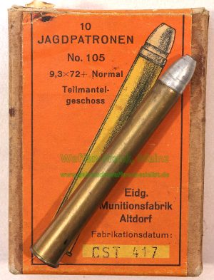 Büchsenpatronen 9,3x72R