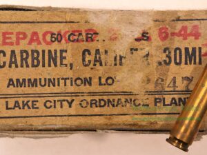 USA, Diverse Büchsenpatronen .30Carbine/M1