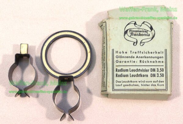 Frankonia Ring-Leuchtvisier für Büchsenläufe