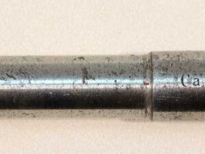 Suhler-Vorkriegsfertigung Reduzierpatrone Kal. 20 auf 11,15x52R SP