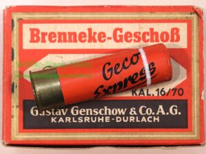 Genschow & Co., Berlin-Herstal Schrotpatronen/Flintenlaufgesc 16/70