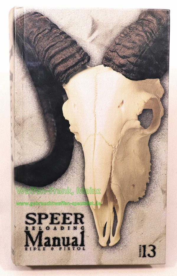 Speer / USA Buch Reloading Manual No. 13 Rifle & Pistol