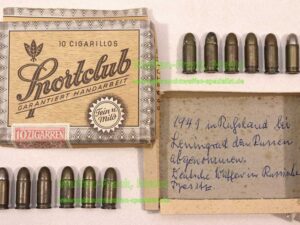 Geco - Fürth Kriegserinnerung/Konvolut 7,65 mm Browning