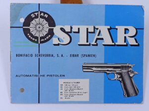 Star - Spanien Bedienungsanleitung, Original Mod. SIS,SS, AS, BS, MS, PS