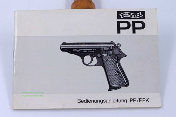 Walther - Ulm Bedienungsanleitung, Original Mod. PP / PPK