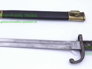 Coppel, A. Stahlw., Sohlingen Bajonett / Seitengewehr Brasilien M1908
