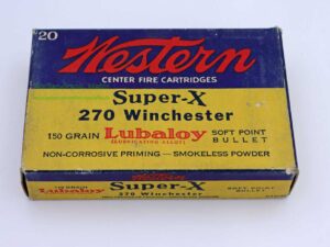 Winchester - USA Büchsenpatronen .270Win