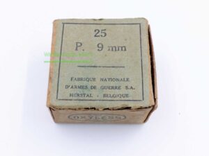 FN  Fabrique Nationale Lüttich Pistolenmunition 9mmLuger/Parabellum/9x19