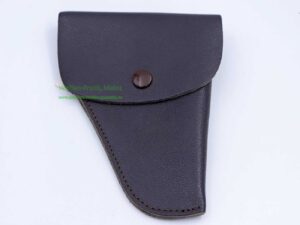Deutsch Diverse Pistolen Gürtelholster braunes Rindleder