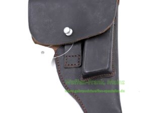 AKAH-(Fa. Albrecht Kind) Gürtelholster Leder, braun
