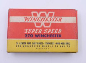 Winchester - USA Büchsenpatronen .270 Win.