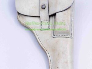 AKAH-(Fa. Albrecht Kind) Gürtleholster BW/MP Weiß für P1/P38
