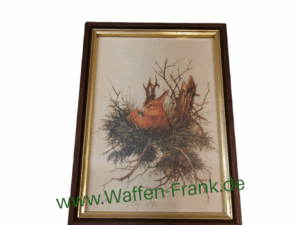 Hubert Weidinger limitierter Kunstdruck Rehbock - Motiv