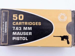 Portugiesich - unbekannt Pistolenmunition 7,63 Mauser