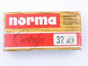 Norma Pistolepatronen 7,65mmBrowning/.32ACP