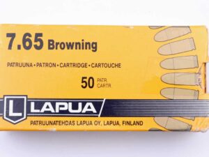Lapua / Finnland Pistolenpatronen 7,65mmBrowning/.32ACP