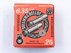 Sellier & Bellot CZ Pistolenmunition 6,35mmBrowning/.25ACP