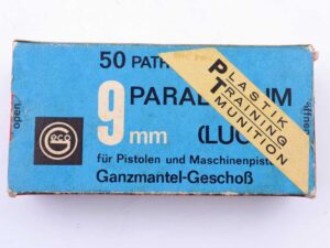 Geco - Fürth Pistolenmunition 9mmLuger/Parabellum/9x19