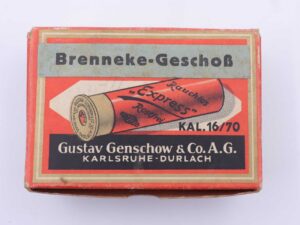 Genschow & Co. Flintenlaufgeschosse 16/70