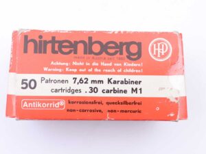 Hirtenberger / Österreich Büchsenpatronen .30Carbine/M1
