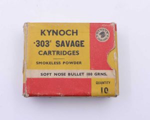 Kynoch, England Büchsenpatronen .303Savage