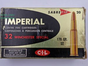 Imperial, Canada Büchsenpatronen .32 Win Special