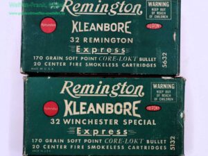 Remington - USA Büchsenpatronen .32 Win Special