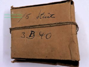 Mosin - Nagant - UdSSR/GUS Ladestreifen mit Munition 7,62x54R