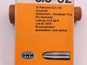 DWM, Berlin Büchsenpatronen 9,3x62