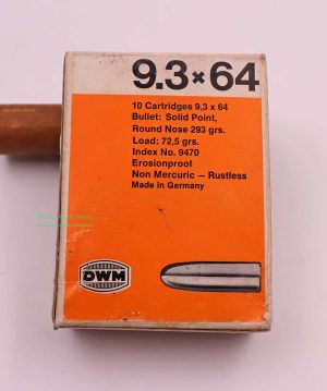Büchsenpatronen 9,3x64