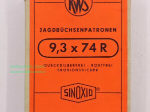 RWS (WZd.Fa.Rottweil) Büchsenpatronen 9,3x74R
