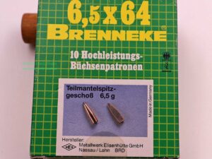 Brenneke - Langenhagen Büchsenpatronen 6,5x64