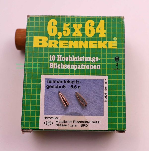 Büchsenpatronen 6,5x64