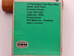 DWM, Berlin Büchsenpatronen 7mmRemMag