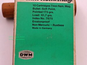 DWM, Berlin Büchsenpatronen 7mmRemMag