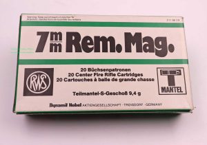 Büchsenpatronen 7mmRemMag