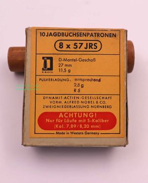 Büchsenpatronen 8x57JRS