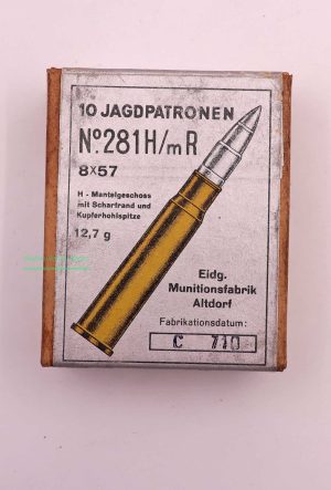 Büchsenpatronen 8x57JRS