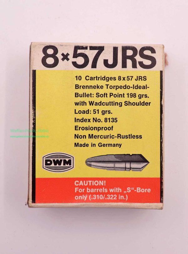 Büchsenpatronen 8x57JRS