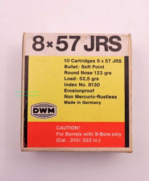 Büchsenpatronen 8x57JRS