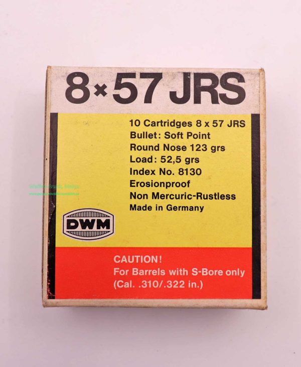 Büchsenpatronen 8x57JRS