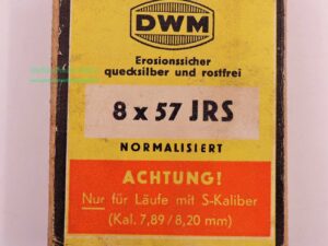 Berlin-Karlsruher-Ind.-Werke Büchsenpatronen 8x57JRS