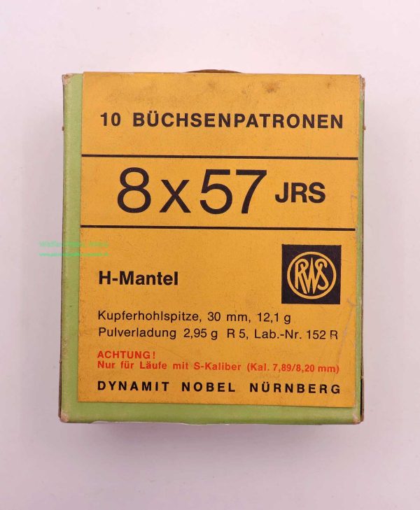 Büchsenpatronen 8x57JRS