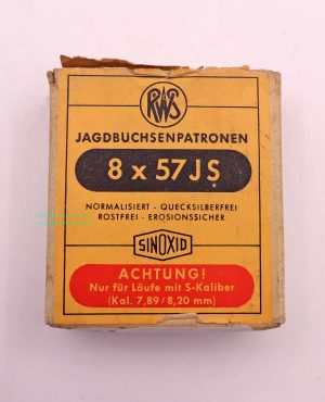 Büchsenpatronen 8x57JS