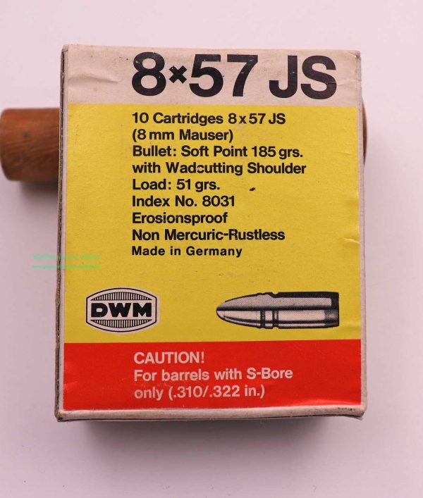 Büchsenpatronen 8x57JS