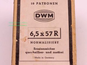 Berlin-Karlsruher-Ind.-Werke Büchsenpatronen 6,5x57R